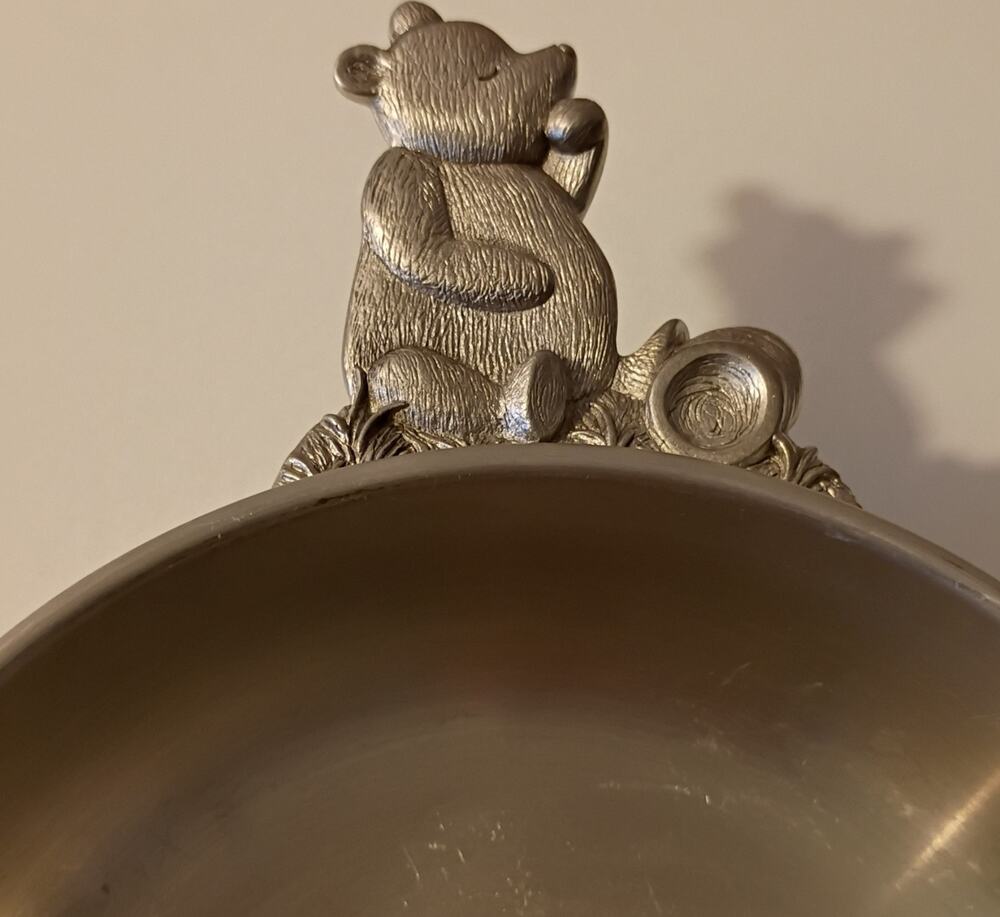 Danforth Pewter Classic Pooh Collectible Bowl